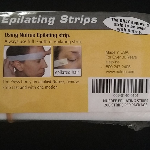 Nufree Nudesse Epilating Strips (200 count) - Picture 5 of 5